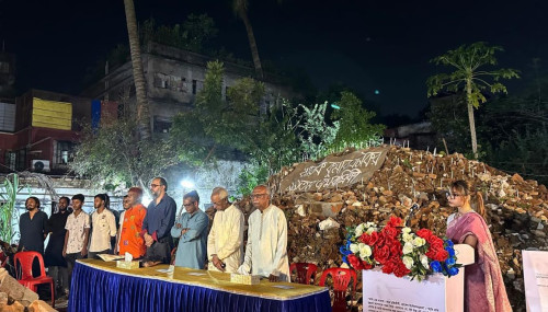 রাজশাহীতে ঋত্বিক ঘটকের বসতভিটার অংশটুকু সংরক্ষণের দাবি