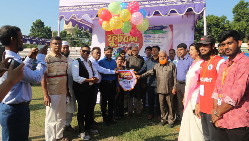রাবিতে আন্তঃবিভাগ ফুটবল প্রতিযোগিতা শুরু