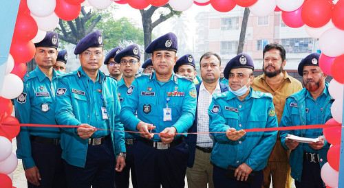 আরএমপির রাজপাড়া থানা নতুন ভবনে স্থানান্তর