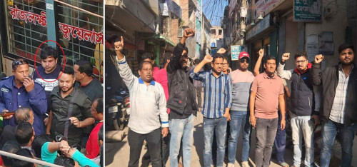 ‘ডাকাতি’ করতে যাওয়া অভিযুক্তদের জামিন, নিরাপত্তার দাবিতে ব্যবসায়ীদের বিক্ষোভ