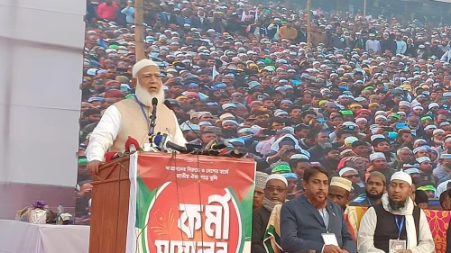 আওয়ামী লীগের চ্যাপ্টার ক্লোজ : জামায়াত আমির