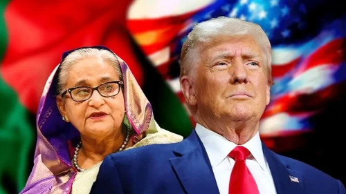 ট্রাম্প ও হাসিনাকে নিয়ে আসিফ মাহমুদের স্ট্যাটাস