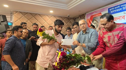 সিঙ্গাপুরে চিকিৎসাধীন জুলাই বিপ্লবে আহতের পাশে তারেক রহমান