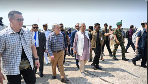 কক্সবাজারে প্রধান উপদেষ্টা ও জাতিসংঘের মহাসচিব