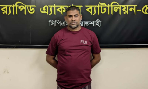 রাজশাহীতে ভগ্নিপতিকে কুপিয়ে হত্যা মামলায় আসামী গ্রেফতার