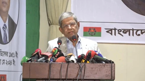 অনির্বাচিত সরকার দেশের উপকারে আসে না : মির্জা ফখরুল