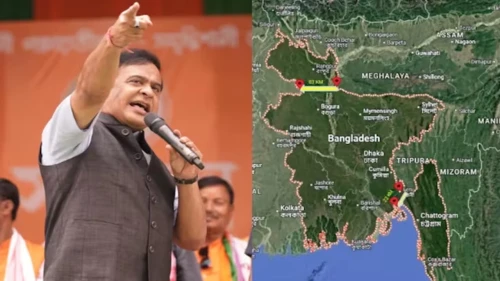 বাংলাদেশের মানচিত্র নিয়ে আসামের মুখ্যমন্ত্রীর বিস্ফোরক মন্তব্য