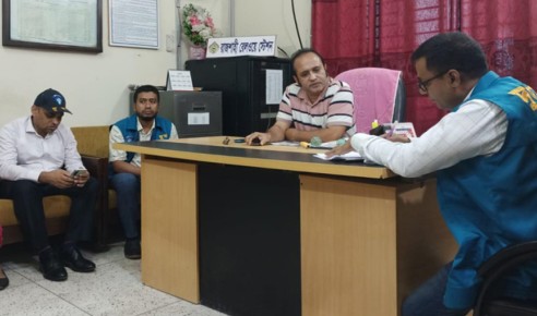 রাজশাহী রেলওয়ে স্টেশনে  দুদকের অভিযান
