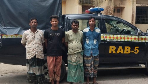 দুর্গাপুরের হাসিবুর হত্যা মামলার আরো চার আসামি গ্রেফতার