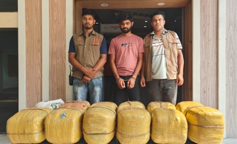 রাজশাহীতে ৫৭ কেজি গাাঁজাসহ মাদক কারবারী গ্রেফতার
