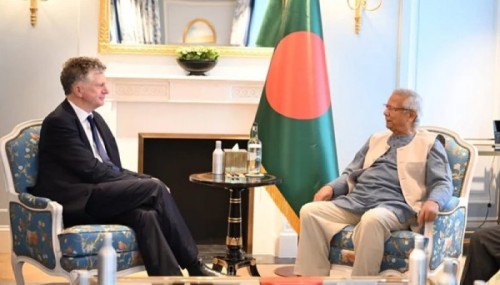 ড. ইউনূসের সঙ্গে যুক্তরাজ্যের নিরাপত্তা উপদেষ্টার সাক্ষাৎ