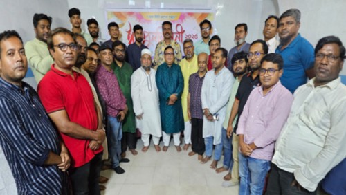 আনন্দঘন পরিবেশে রাজশাহী প্রেসক্লাবের ঈদ পুনর্মিলনী অনুষ্ঠিত