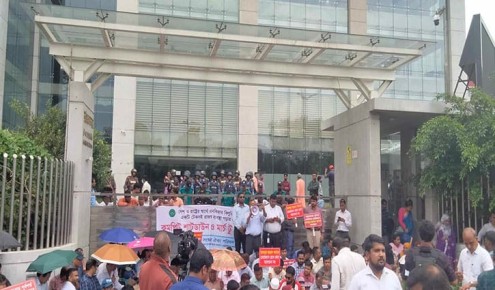 আন্দোলনে স্থবির এনবিআর