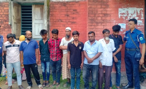 পাবনা মানসিক হাসপাতালে ৯ দালাল আটক, ভ্রাম্যমান আদালতে কারাদণ্ড