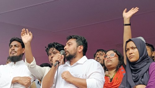 গোপালগঞ্জ মুজিববাদ মুক্ত করেই ঘরে ফিরব : নাহিদ