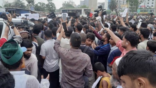 মাইলস্টোনের শিক্ষার্থীদের আন্দোলনের ডাক
