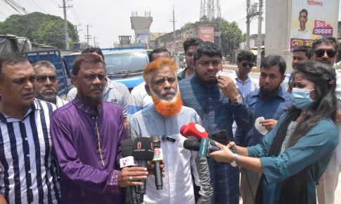 রাজশাহী নগরীর চলমান উন্নয়নকাজ বন্ধ করলেন ঠিকাদাররা