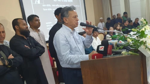 সংসদের মাধ্যমেই সংবিধান সংশোধন হতে হবে : আমীর খসরু