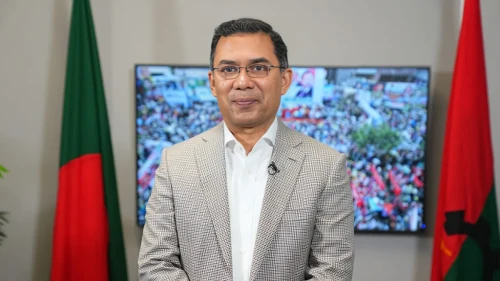 তারুণ্যের প্রথম ভোট ধানের শীষে চাইলেন তারেক রহমান