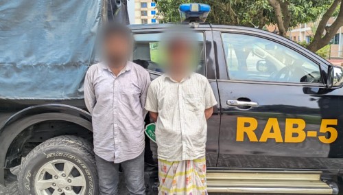 দুর্গাপুরে ওয়াজেদ হত্যার দুই আসামী নাটোরে গ্রেফতার