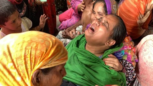 রাজশাহীতে একই পরিবারের চারজনের দাফন হলো পৃথক স্থানে