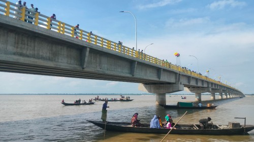 তিস্তায় ভাসানী সেতুর স্বপ্নযাত্রা শুরু