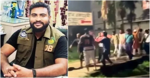 রাজশাহীতে বরখাস্ত হওয়া ডিবির এসআইকে পিটিয়ে পুলিশে সোপর্দ