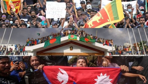 শ্রীলঙ্কা, বাংলাদেশ, নেপাল– গণরোষের একই রূপ!