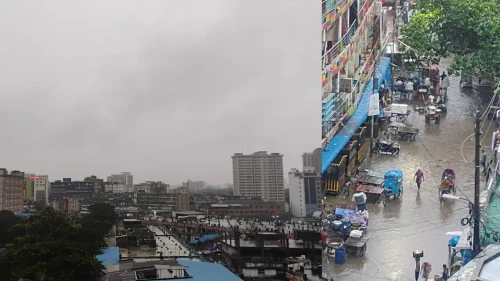 ঢাকায় অবিরাম বৃষ্টিপাত