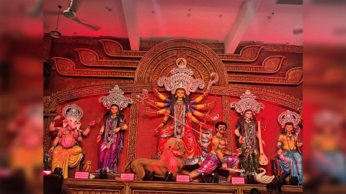 ১০৮ নীলপদ্মে আজ পূজা হবে দেবী দুর্গার