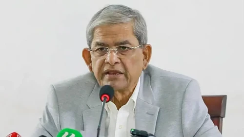 পিআর নিয়ে আন্দোলনের মাধ্যমে নির্বাচন বিলম্বের চেষ্টা চলছে : মির্জা ফখরুল