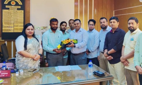 তানোরে নতুন এসিল্যান্ড শিব শংকর বসাকের যোগদান