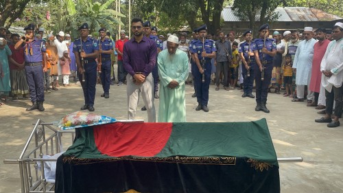 চারঘাটে বীর মুক্তিযোদ্ধার  মৃত্যু,রাষ্ট্রীয় মর্যাদায় দাফন