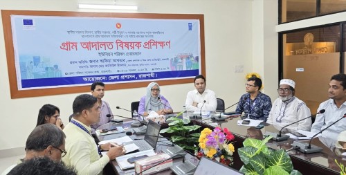‘গ্রাম আদালত কার্যকর হলে উচ্চ আদালতের মামলার চাপ কমবে’