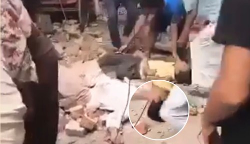 ভূমিকম্পে পুরান ঢাকায় রেলিং ধসে নিহত ৩