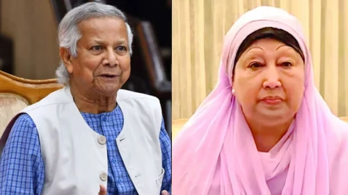 খালেদা জিয়ার জন্য দেশবাসীর কাছে দোয়া চেয়েছেন প্রধান উপদেষ্টা
