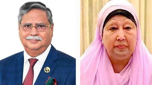 খালেদা জিয়ার শারীরিক অবস্থা নিয়ে রাষ্ট্রপতির উদ্বেগ