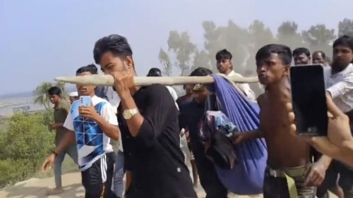 টেকনাফ সীমান্তে মাইন বিস্ফোরণ, বাংলাদেশি যুবকের পা বিচ্ছিন্ন