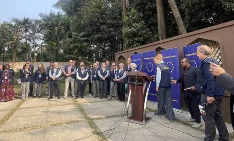 সব জেলায় নির্বাচনি পর্যবেক্ষক মোতায়েন করল ইইউ