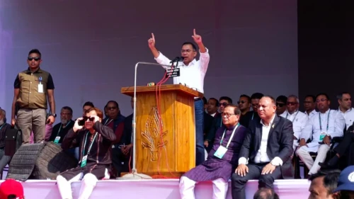 ধানের শীষ নির্বাচিত হলে গণতন্ত্রের যাত্রা হবে: তারেক রহমান