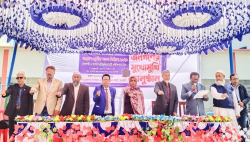 ভোটের আগে নাগরিকের প্রশ্নের উত্তর দিলেন প্রতিদ্বন্দ্বি প্রার্থীরা