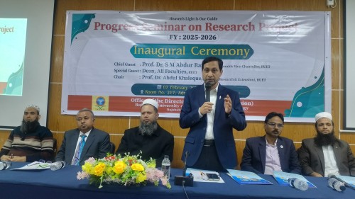 রাষ্ট্র ও সমাজের চাহিদার ভিত্তিতে গবেষণার নির্দেশ রুয়েট ভিসির