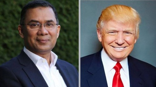 তারেক রহমানকে অভিনন্দন জানিয়ে ডোনাল্ড ট্রাম্পের চিঠি