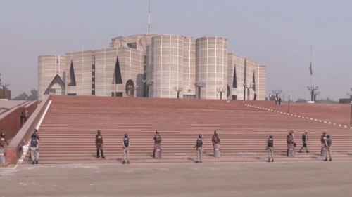 সংসদ প্রাঙ্গণে ঈদের জামাত, নারীদের জন্য পৃথক ব্যবস্থা