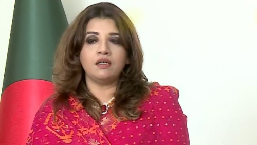 সেনেগাল গেলেন পররাষ্ট্র প্রতিমন্ত্রী শামা ওবায়েদ