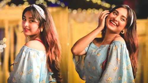 ফ্লোরাল লুকে নেটিজেনদের প্রশংসায় তটিনী