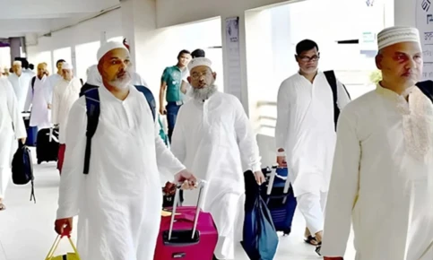 দেশে ফিরলেন ৬ হাজারের বেশি হাজি