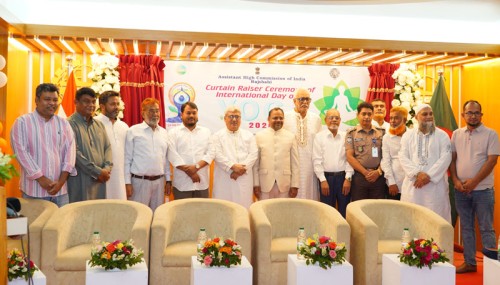 রাজশাহীতে আন্তর্জাতিক যোগ দিবসের আনুষ্ঠানিকতা শুরু