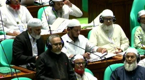 শিবির নেতাকে নিয়ে স্বরাষ্ট্রমন্ত্রীর বক্তব্যে উত্তপ্ত সংসদ
