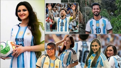 মেসির জোড়া গোলে উচ্ছ্বসিত শোবিজ তারকারা